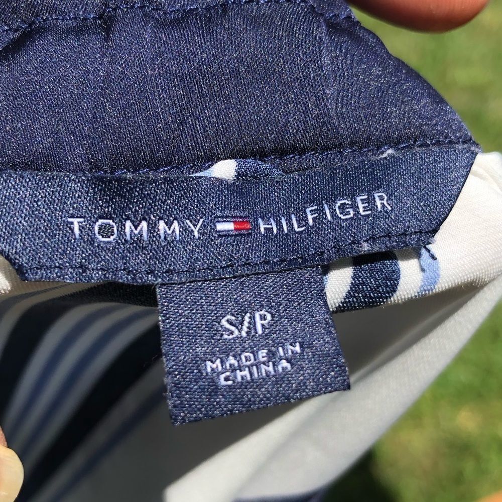 TOMMY HILFIGER striped sleeveless top - Picture 8 of 9